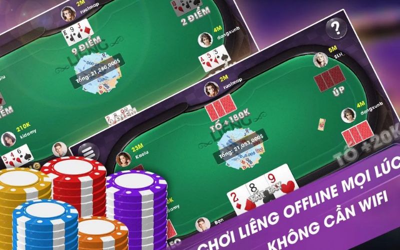 Game đánh bài 3 cây offline thú vị dành cho bet thủ